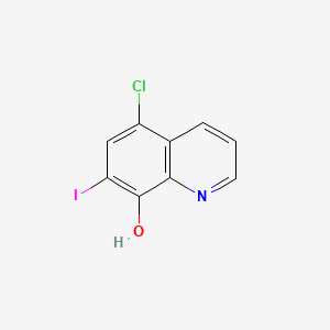 molecular formula C9H5ClINO B1669181 氯喹啉 CAS No. 130-26-7