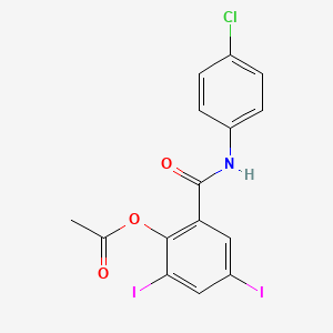 B1669182 Clioxanide CAS No. 14437-41-3