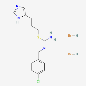 molecular formula C14H19Br2ClN4S B1669187 Clobenpropit CAS No. 145231-45-4