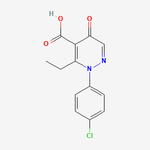 molecular formula C13H11ClN2O3 B1669200 氯芬西特 CAS No. 129025-54-3