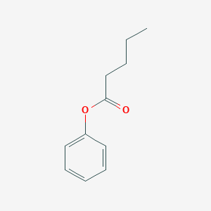 molecular formula C11H14O2 B166922 Phenyl valerate CAS No. 20115-23-5