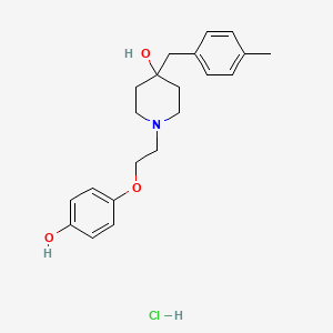 molecular formula C21H28ClNO3 B1669276 Co 101244 盐酸盐 CAS No. 193356-17-1