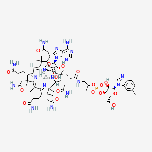 molecular formula C72H100CoN18O17P B1669280 辅酶B<sub>12</sub> CAS No. 13870-90-1
