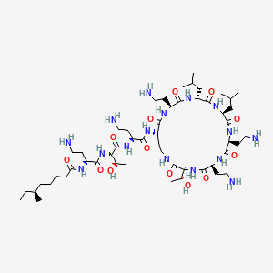 molecular formula C53H100N16O13 B1669297 多粘菌素 E1 CAS No. 7722-44-3