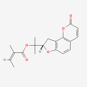 molecular formula C19H20O5 B1669301 哥伦比亚毒藤素 CAS No. 5058-13-9