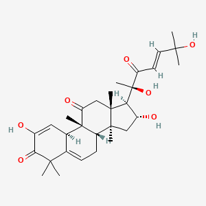 molecular formula C30H42O7 B1669328 Cucurbitacin I CAS No. 2222-07-3