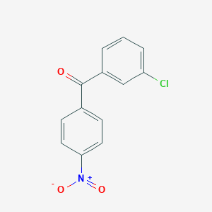 molecular formula C13H8ClNO3 B166933 3-Chloro-4'-nitrobenzophenone CAS No. 131822-44-1