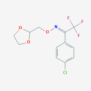 molecular formula C12H11ClF3NO3 B166934 Fluxofenim CAS No. 88485-37-4