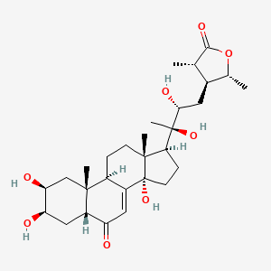 molecular formula C29H44O9 B1669384 Cyasterone CAS No. 17086-76-9