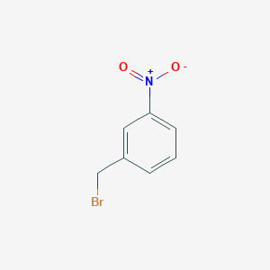 molecular formula C7H6BrNO2 B016694 3-硝基苄基溴 CAS No. 3958-57-4