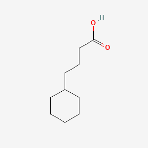 B1669407 4-Cyclohexylbutyric acid CAS No. 4441-63-8