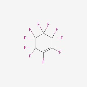 molecular formula C6F10 B1669410 Perfluorocyclohexene CAS No. 355-75-9