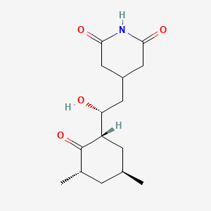 molecular formula C15H23NO4 B1669411 Cycloheximide CAS No. 66-81-9