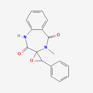 molecular formula C17H14N2O3 B1669418 Cyclopenin CAS No. 20007-87-8