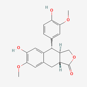 molecular formula C20H20O6 B1669421 alpha-Conidendrin CAS No. 518-55-8