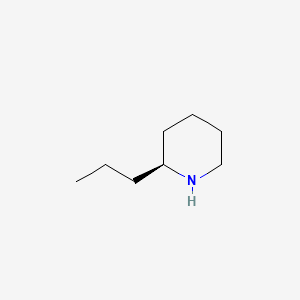 molecular formula C8H17N B1669422 (S)-2-Propylpiperidine CAS No. 458-88-8