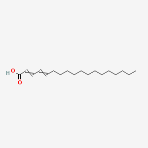 molecular formula C18H32O2 B1669426 Octadecadienoic acid, (Z,Z)- CAS No. 121250-47-3