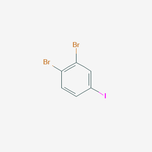 molecular formula C6H3Br2I B166945 1,2-Dibromo-4-iodobenzene CAS No. 909072-74-8