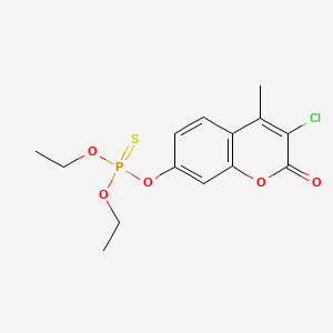 molecular formula C14H16ClO5PS B1669454 Coumaphos CAS No. 56-72-4