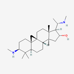 molecular formula C26H46N2O B1669529 Cyclovirobuxine CAS No. 860-79-7