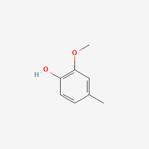 B1669609 2-Methoxy-4-methylphenol CAS No. 93-51-6