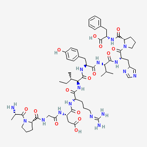 B1669617 Crinia-angiotensin CAS No. 72007-47-7