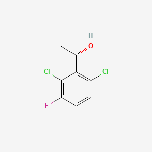 B1669619 (S)-1-(2,6-dichloro-3-fluorophenyl)ethanol CAS No. 877397-65-4