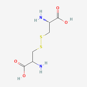 molecular formula C6H12N2O4S2 B1669687 Cystine CAS No. 56-89-3