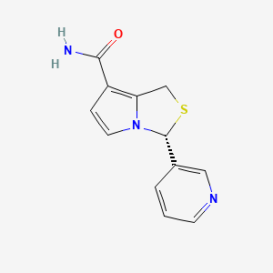 molecular formula C12H11N3OS B1669751 Dacopafant CAS No. 125372-33-0