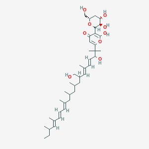 molecular formula C41H64O9 B1669757 Dactylfungin B CAS No. 146935-36-6