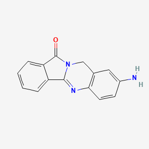 molecular formula C15H11N3O B1669793 Daniquidone CAS No. 67199-66-0