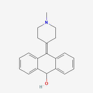 molecular formula C20H21NO B1669795 Danitracen CAS No. 31232-26-5
