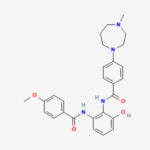 molecular formula C27H30N4O4 B1669829 Darexaban CAS No. 365462-23-3