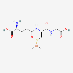molecular formula C12H22AsN3O6S B1669831 Darinaparsin CAS No. 69819-86-9