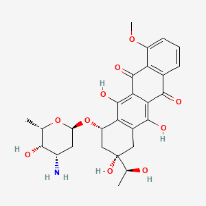 molecular formula C27H31NO10 B1669839 柔红霉素醇 CAS No. 28008-55-1
