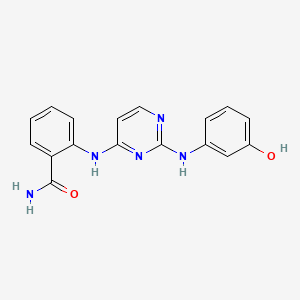 molecular formula C17H15N5O2 B1669851 Db07268 CAS No. 929007-72-7