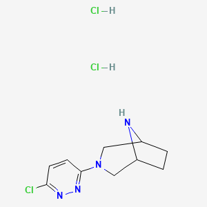 molecular formula C10H15Cl3N4 B1669866 Dbo-83 CAS No. 95211-53-1