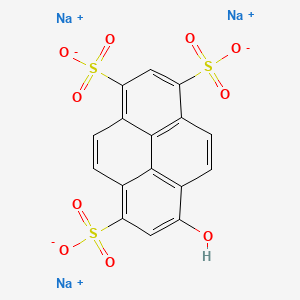 molecular formula C16H7Na3O10S3 B1669890 吡喃 CAS No. 6358-69-6