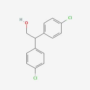 molecular formula C14H12Cl2O B1669916 2,2-双(4-氯苯基)乙醇 CAS No. 2642-82-2