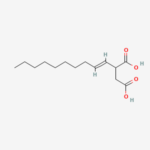 B1669981 Dec-1-enylsuccinic acid CAS No. 76386-11-3