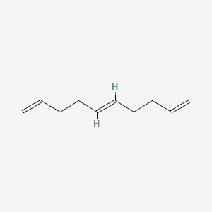 molecular formula C14H26 B1669986 1,5,9-癸三烯 CAS No. 13393-64-1