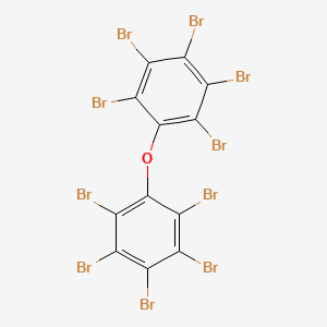 molecular formula C12Br10O B1669992 十溴二苯醚 CAS No. 1163-19-5