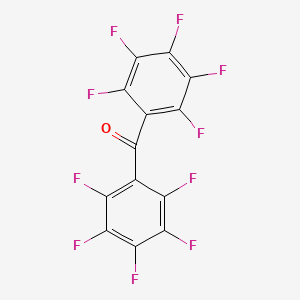 molecular formula C13F10O B1669999 全氟苯酮 CAS No. 853-39-4
