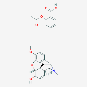 molecular formula C27H29NO7 B167000 阿司匹林-可待因 CAS No. 130320-48-8