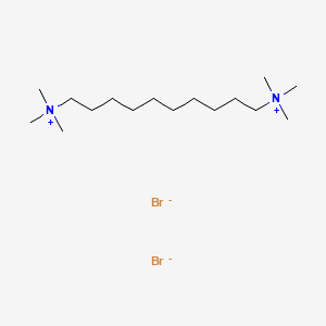 molecular formula C16H38Br2N2 B1670007 十甲溴化铵 CAS No. 541-22-0