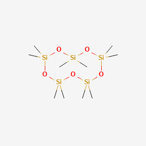 molecular formula C10H30O5Si5 B1670010 十甲基环戊硅氧烷 CAS No. 541-02-6