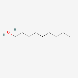 molecular formula C10H22O B1670014 2-癸醇 CAS No. 1120-06-5