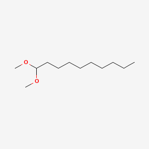 molecular formula C12H26O2 B1670022 1,1-二甲氧基癸烷 CAS No. 7779-41-1