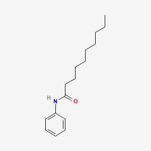 B1670027 N-Phenyldecanamide CAS No. 15473-32-2