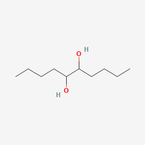 molecular formula C10H22O2 B1670056 Decane-5,6-diol CAS No. 54884-84-3